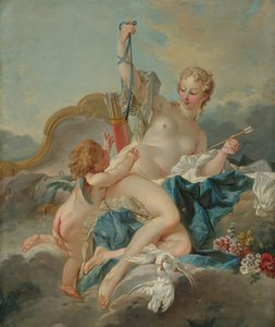 Venus desarmando a Cupido